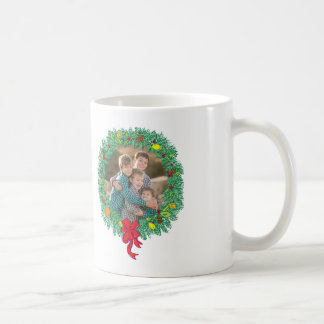 Tasse de vacances de photo : Guirlande de Joyeux