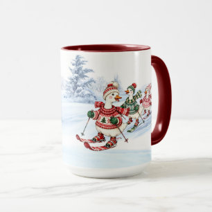 Tasse de vacances Trois Canards de Ski