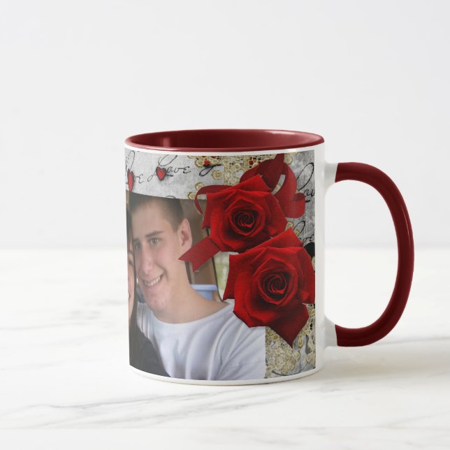 Tasse de Valentines de photo (Droite)