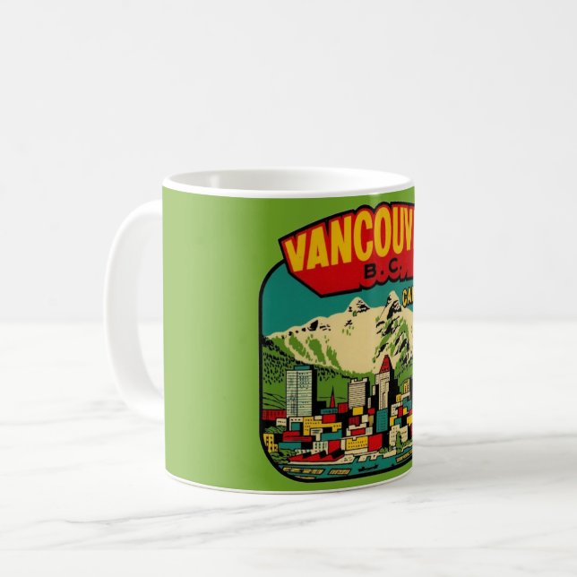 Tasse de Vancouver BC (Devant gauche)