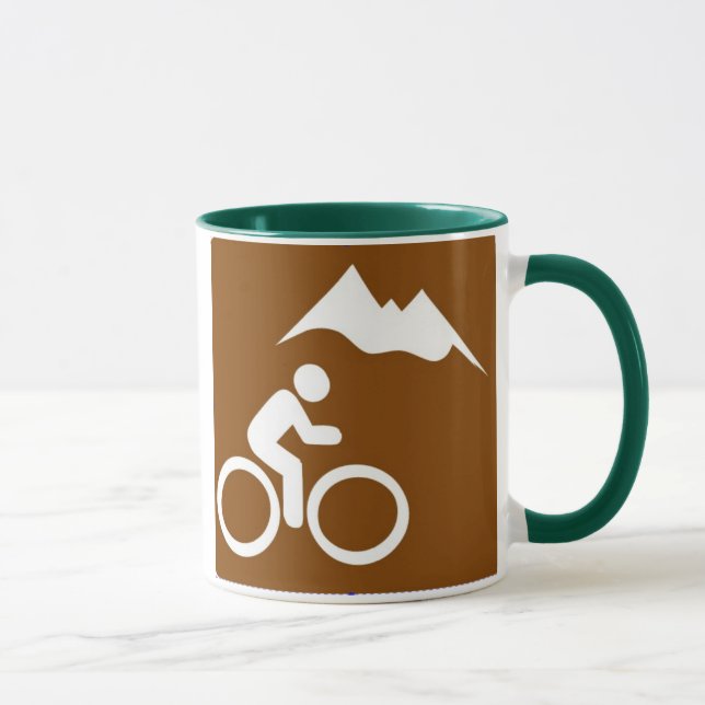 Tasse de vélo de montagne (Droite)