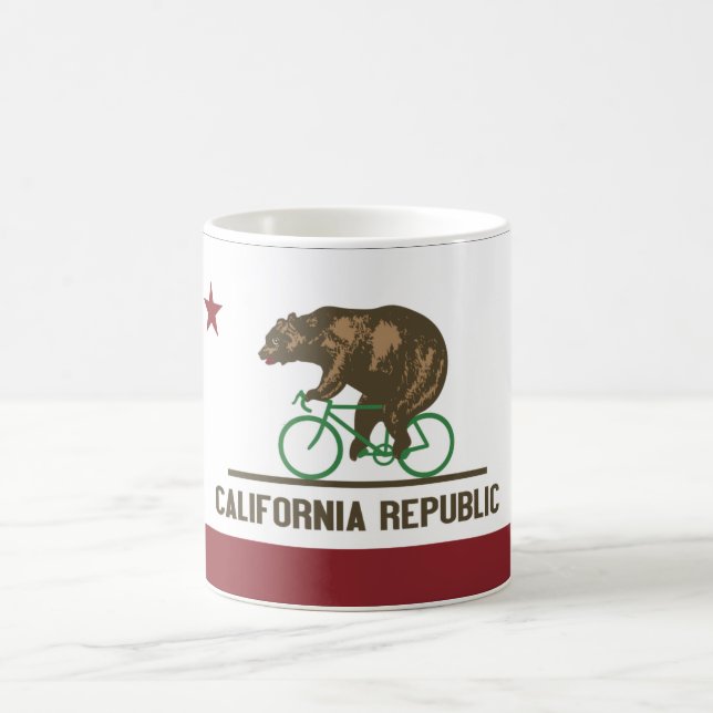 Tasse de vélo d'ours de la Californie (Centre)