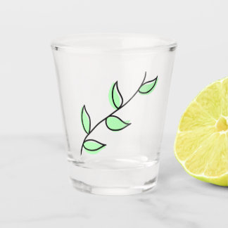 tasse de verre à branche