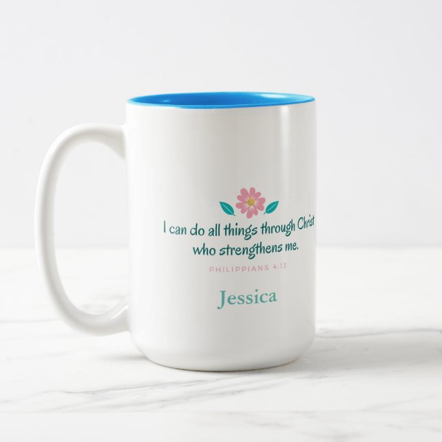Tasse de vers de bible (Gauche)