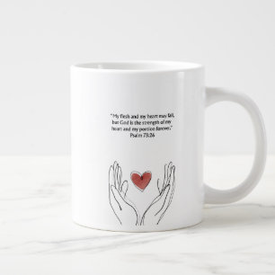 Tasse de verset biblique chrétien Cadeau d'encou