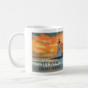 Tasse de verset de la Bible chrétienne Laissez vot