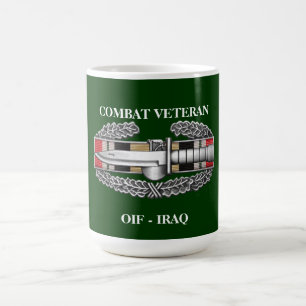 Tasse de vétéran de combat de CABINE de ruban de