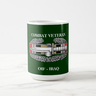Tasse de vétéran de combat de CABINE de ruban de