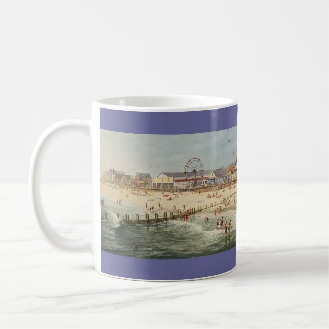 Tasse de "vieille Rehoboth plage" de Paul McGehee (Gauche)
