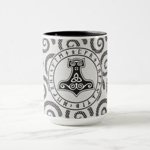 Tasse de Viking de marteau de Thor