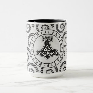 Tasse de Viking de marteau de Thor
