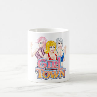 Tasse de ville de fille