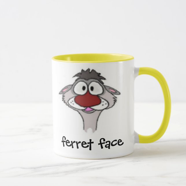 Tasse de visage de furet (Droite)