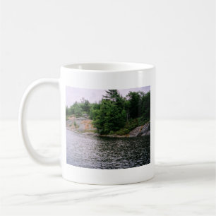 Tasse de visage de roche