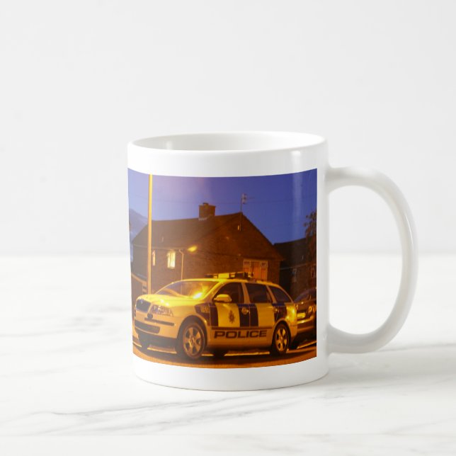tasse de voiture de police (Droite)
