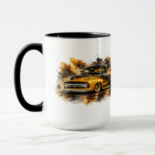 Tasse de voiture musculaire américaine