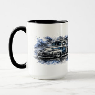 Tasse de voiture musculaire américaine