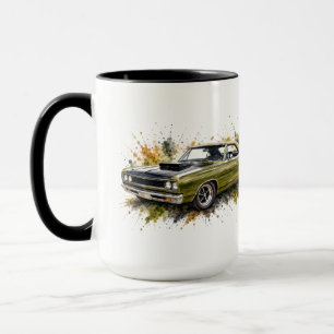 Tasse de voiture musculaire américaine