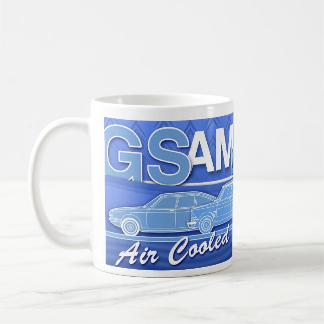 Tasse de voitures de Citroen refroidie "par air" (Gauche)
