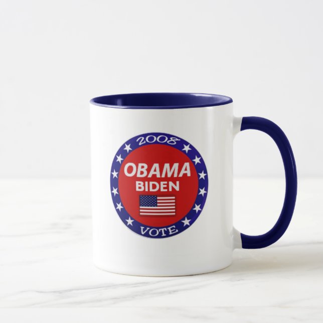 Tasse de vote d'Obama Biden (Droite)