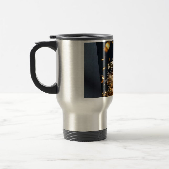 Tasse de voyage 2026 - Gobelet isolant pour navett (Gauche)