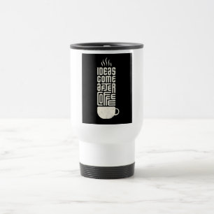 Tasse de voyage amusante pour amateur de café, cit