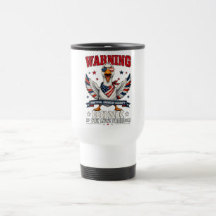 Tasse de voyage Angry Goose 4 juillet