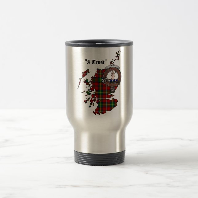 Tasse de voyage avec badge du clan Boyd (Centre)