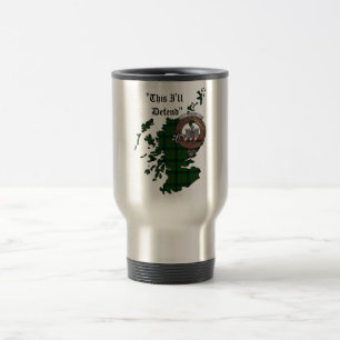 Tasse de voyage avec badge du clan Kincaid