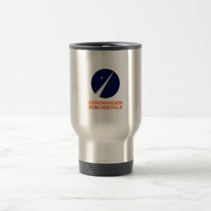 Tasse de voyage avec le logo de Copenhague