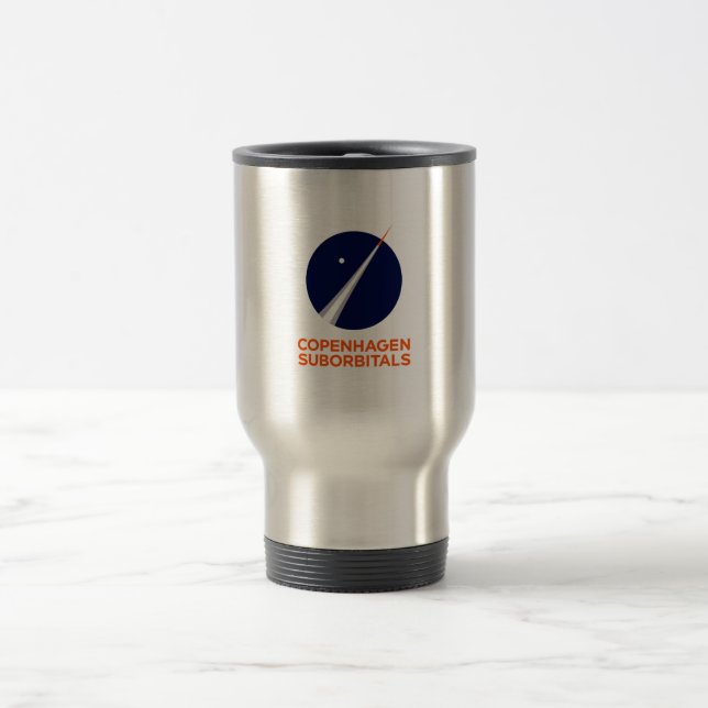 Tasse de voyage avec le logo de Copenhague (Centre)