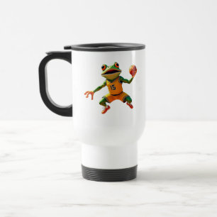 Tasse de voyage Basketball Frog recto-verso
