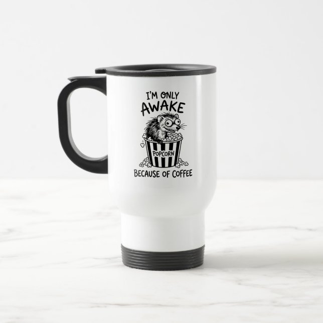 Tasse de voyage Belette pour les trajets quotidien (Gauche)