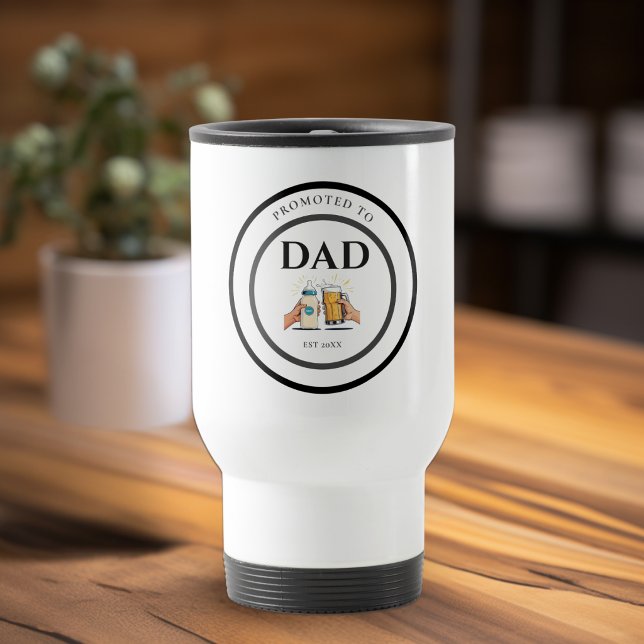 Tasse de voyage Cadeau pour futur papa 2026 (Créateur téléchargé)