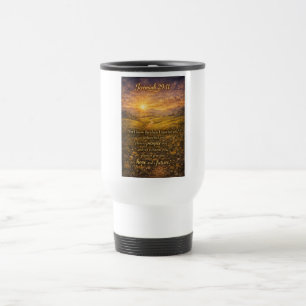 Tasse de voyage chrétienne Bible Jérémie 29:11