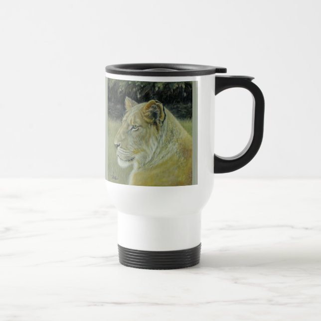 Tasse de voyage d'abonnée de lionne (Droite)