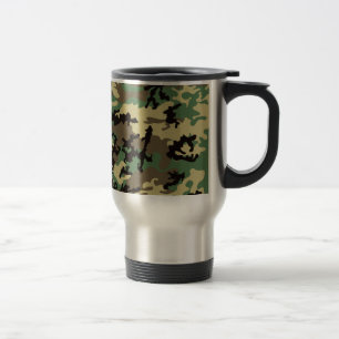Tasse de voyage d'acier inoxydable de Camo de