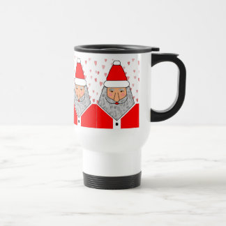 Tasse de voyage d'amour de moyens de Père Noël