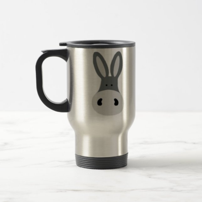 Tasse de voyage d'âne de Kawaii Charlie (Gauche)