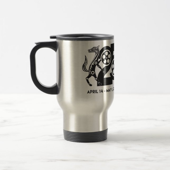 Tasse de voyage d'anniversaire d'AIFF 25ème (Gauche)
