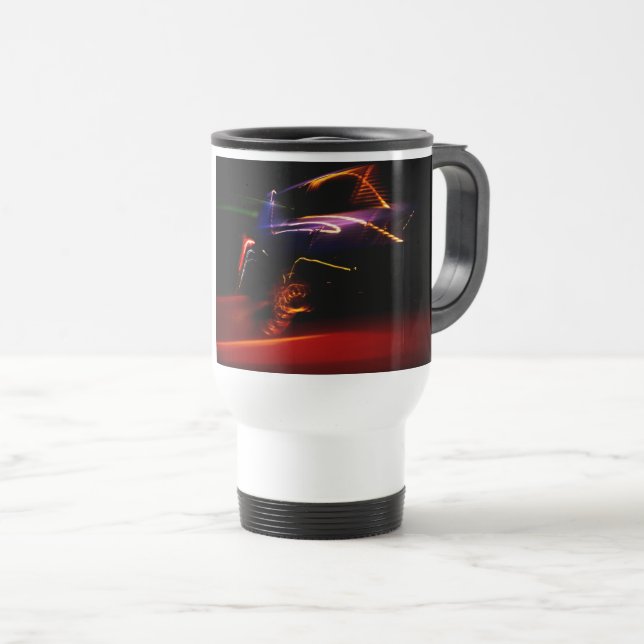 tasse de voyage danse voiture violette (Devant droit)