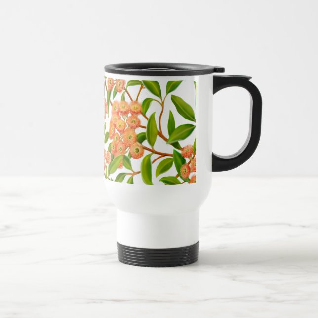 Tasse de voyage d'arbre de gomme d'eucalyptus (Droite)