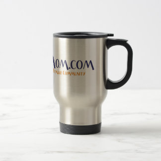 Tasse de voyage d'argent de HippyMom