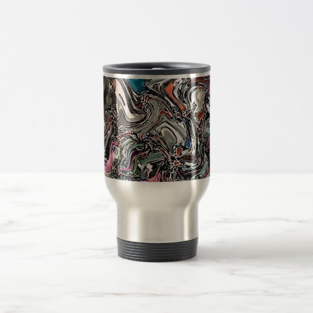 Tasse de voyage d'art de graffiti (Centre)