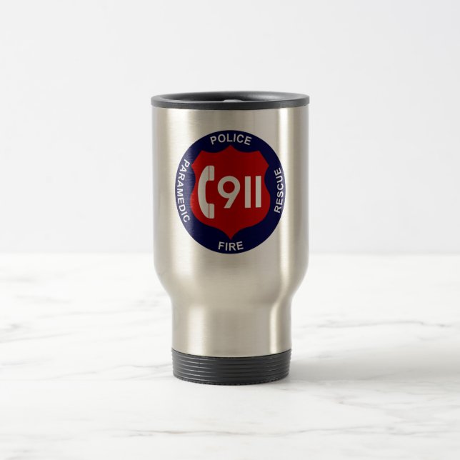 Tasse de voyage de 911 expéditeurs (Centre)