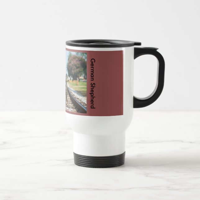 Tasse de voyage de berger allemand (Droite)