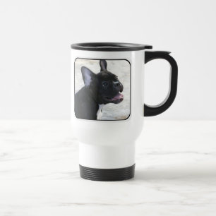 Tasse de voyage de bouledogue français