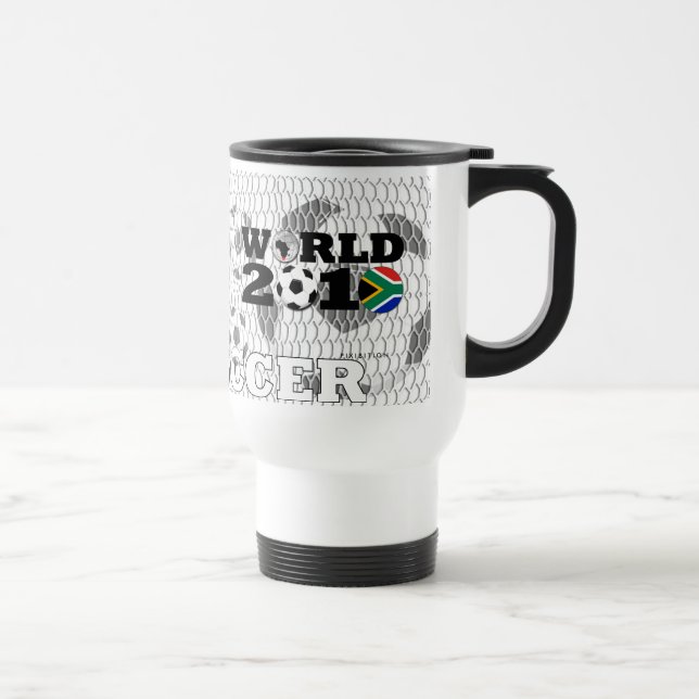 Tasse de voyage de boules de drapeaux de la coupe (Droite)