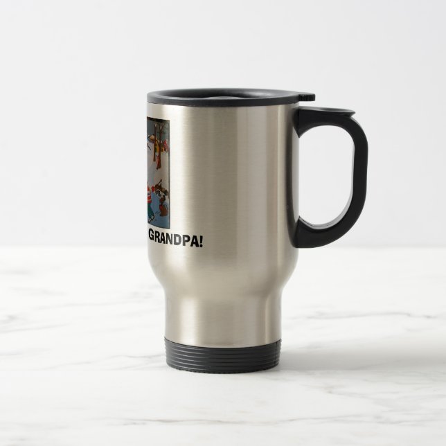 Tasse de voyage de café de grand-papa (Droit)