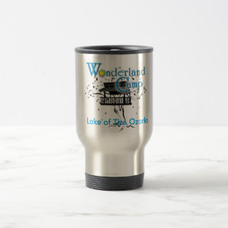 Tasse de voyage de camp du pays des merveilles